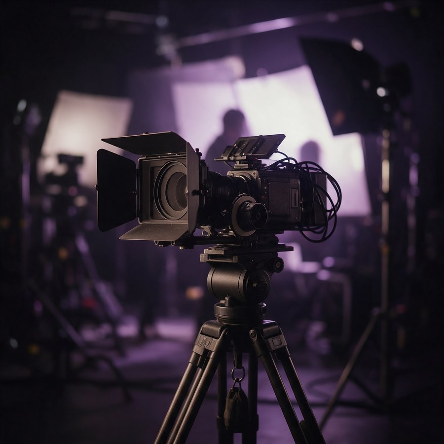Vava Medya video prodüksiyon çalışması – set ve sinema kamerası